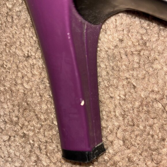 Ann Klein Clemence iFlex Magenta Suede Pumps Heels 9 - Picture 11 of 11